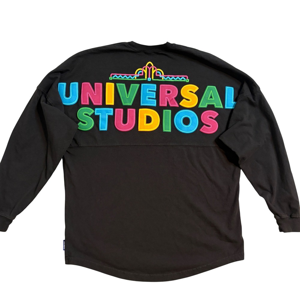 Universal Studios Spirit Jersey UOAP Passholder Neon Black Shirt Mens Small